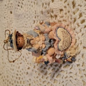 Shabby chic friends ornament